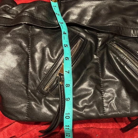 Sandra Angellozzi Black  soft leather puffer bag - Picture 10 of 17